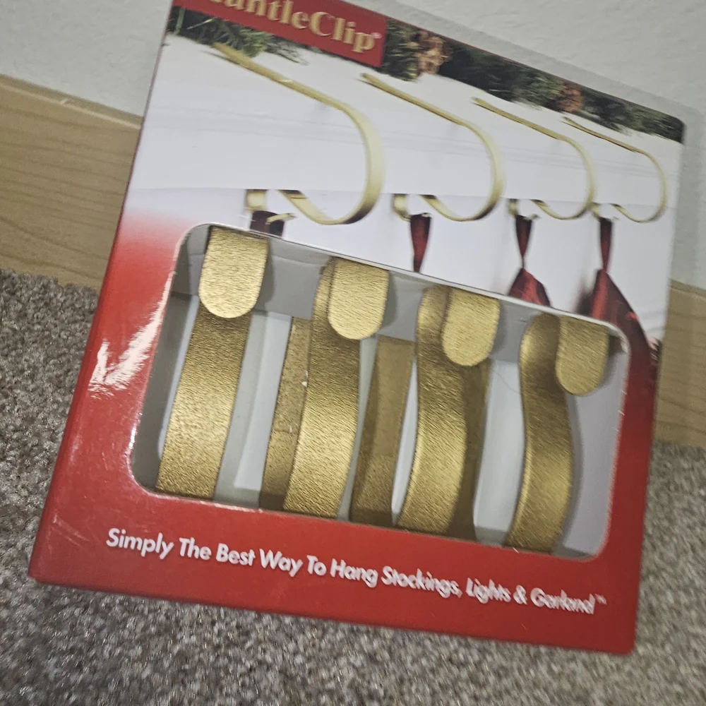Gold Stocking Holders